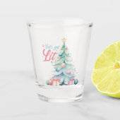 Laten we verlicht worden shot glas (Voorkant)