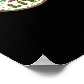 Laten we verlicht worden voor Kerstmis Grappige ke Poster (Hoek)