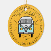 Laten we verloren kamperbergen halen keramisch ornament (Links)