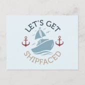 Laten we verscheept raken briefkaart (Voorkant)