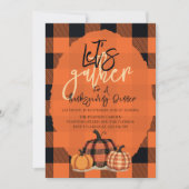 Laten we verzamelen Thanksgiving Dinner Herfst Har Kaart (Voorkant)