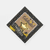 Laten we vieren afstuderen klasse van papier Bord Servet (Hoek)