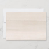 Laten we vieren, Elopement Reception Invitation Kaart (Achterkant)