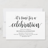 Laten we vieren, Engagement Party nodigt uit Kaart (Voorkant)