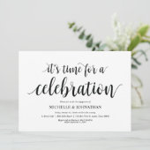 Laten we vieren, Engagement Party nodigt uit Kaart (Staand voorkant)