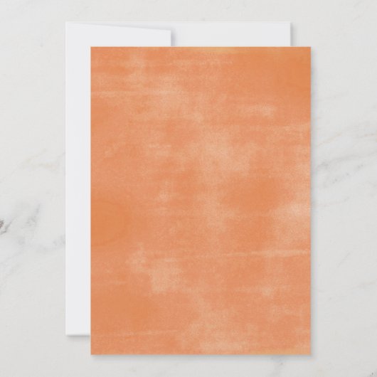 Laten we vieren Herfst Y'all Oranje pompoen partij Kaart (Achterkant)