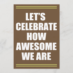 Laten we vieren hoe Geweldige we vriendschappen ge Kaart