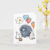 Laten we vieren kaart (Gele Bloem)