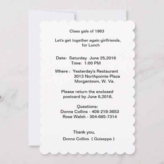 Laten we vieren kaart (Achterkant)