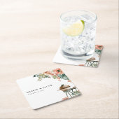 Laten we vieren met BBQ Couples Douche Kartonnen Onderzetters (Insitu)