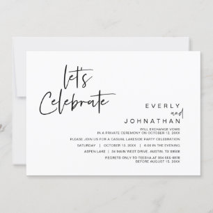 Laten we vieren, weddenschap-oplapper kaart