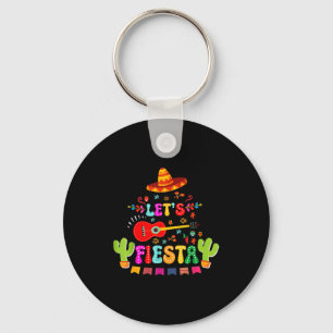 Laten we vijf mei feestvieren grappige Mexicaanse  Sleutelhanger