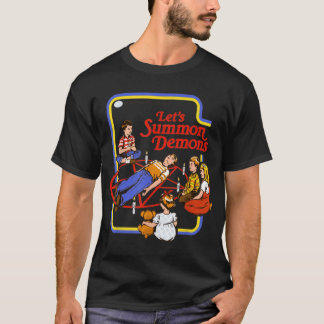 Laten we Vintage Summon Funny family spelen T-shirt