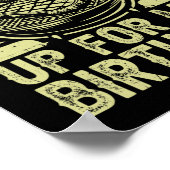 Laten we vlees voor mijn verjaardag BBQ party Poster (Hoek)