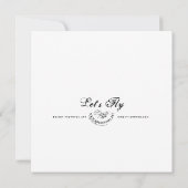 Laten we vliegen - Mini Print (Achterkant)