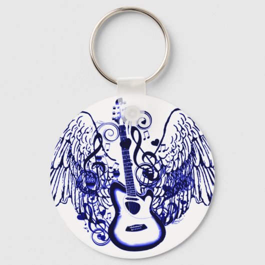 Laten we vliegen, Rock N Roll_ Sleutelhanger (Voorkant)
