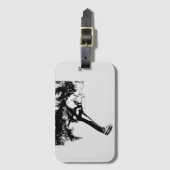 Laten we vliegen! - Ziplining Run Bagagelabel (Voorkant (verticaal))