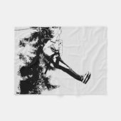 Laten we vliegen! - Ziplining Run Fleece Deken (Voorkant (Horizontaal))