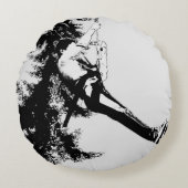 Laten we vliegen! - Ziplining Run Rond Kussen (Voorkant)