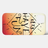 Laten we vlinder hebben Case-Mate iPhone case (Achterkant (horizontaal))