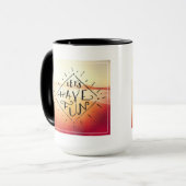 Laten we vlinder hebben mok (Voorkant links)