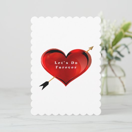 Laten we voor altijd Kaarten (Staand voorkant)