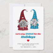 Laten we voor de kerst van de Feestdagen blijven s Feestdagenkaart (Voorkant)