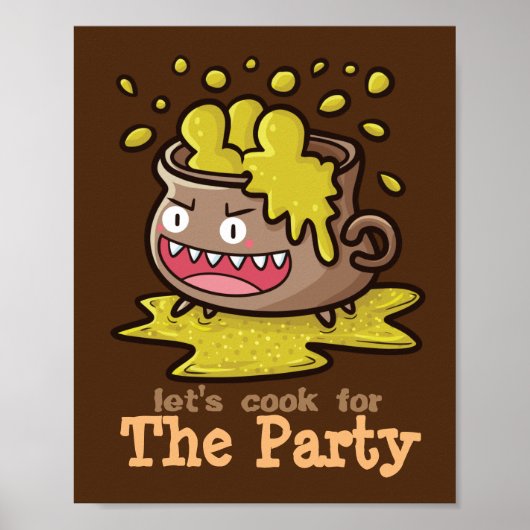 Laten we voor de partij zorgen Poster (Voorkant)