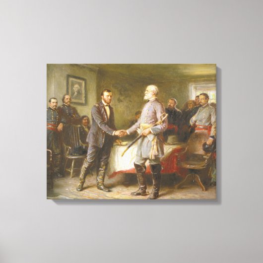 Laten we vrede hebben van Jean Leon Gerome Ferris Canvas Afdruk (Voorkant)