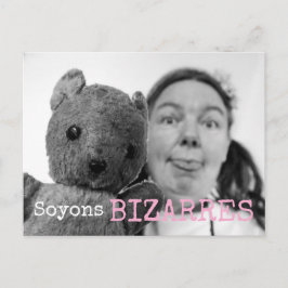 Laten we vreemd zijn - Soyons Bizarres Briefkaart