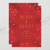 Laten we vriendelijk en helder zijn | Uitnodiging  (Voorkant / Achterkant)