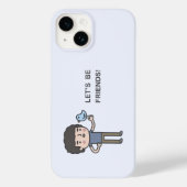 Laten we vrienden zijn! Case-Mate iPhone case (Achterkant)