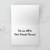 Laten we vrienden zijn kaart (Binnen)