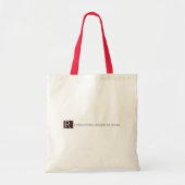 Laten we vrienden zijn tote bag (Voorkant)