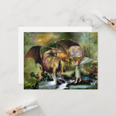 Laten we vriendendraak zijn kaart (Voorkant / Achterkant in situ)