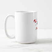 Laten we vrolijk zijn – Grappig kerstfeestje Koffiemok (Links)