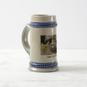 Laten we vuil maken! bierpul (Voorkant links)