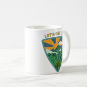 Laten we  wandeling verliezen koffiemok (Voorkant rechts)