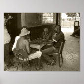 Laten we wat domino spelen poster (Voorkant)