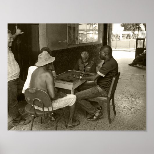 Laten we wat domino spelen poster (Voorkant)