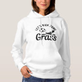 Laten we wat gras maken hoodie (Voorkant)