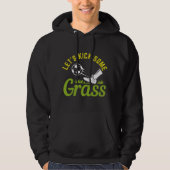 Laten we wat gras maken hoodie (Voorkant)