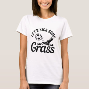 Laten we wat gras maken t-shirt
