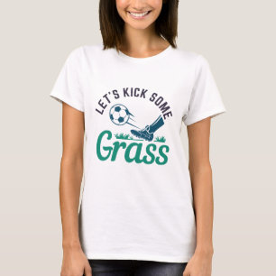 Laten we wat gras maken t-shirt