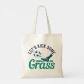 Laten we wat gras maken tote bag (Achterkant)