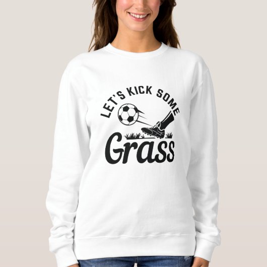 Laten we wat gras maken trui (Voorkant)