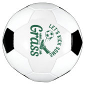 Laten we wat gras maken voetbal (Gedraaid)