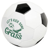 Laten we wat gras maken voetbal (Drie kwart)