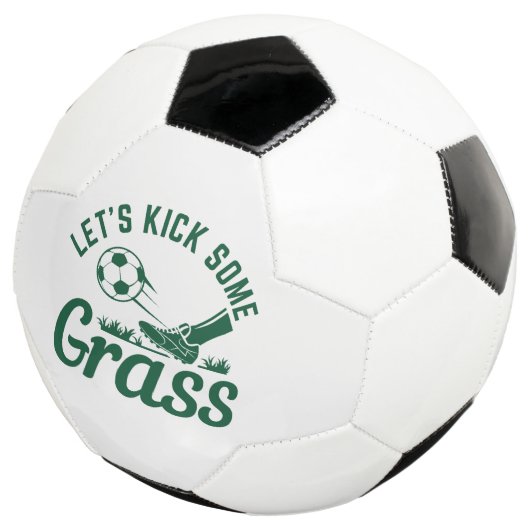 Laten we wat gras maken voetbal (Drie kwart)