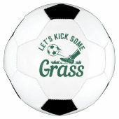 Laten we wat gras maken voetbal (Voorkant)